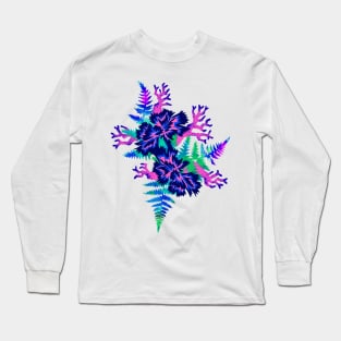 Coral Carnation - Dark blue/purple Long Sleeve T-Shirt